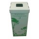 Pack 10 poubelles en carton recyclé de 110 litres avec couvercles (Martinique)