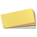 herlitz intercalaires, pour format A4, en carton manille, Jaune