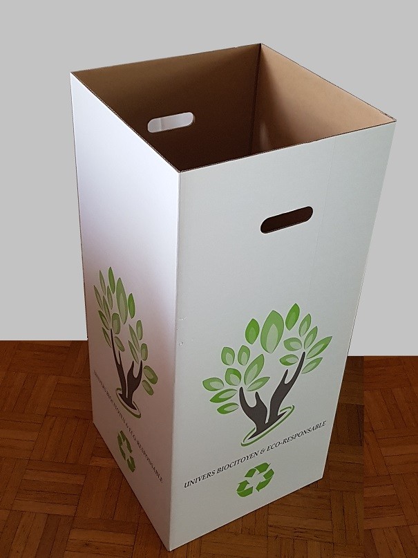 Rangement Consigne Cuisine Poubelle De Tri BAM BOO BOX 100L Avec