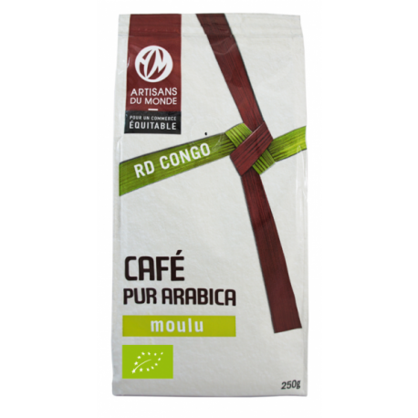 Café biologique moulu - 250gr - Congo